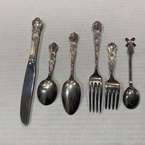 1947 Roger’s Bros Silverware Lot Of  6 Read Description - Picture 2 of 6